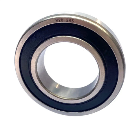 R20-2RS 1-1/4X2-1/4X1/2 Ball Bearing Chrome Steel Double Sealed C3 for industrial machinery use, showing inner and outer dimensions.