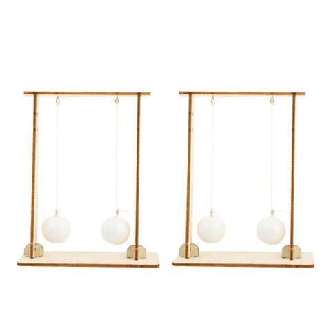 Two-Piece Physics Experiment Kit For Students, Engaging Science Tools For Classroom And Home Learning displayed with two pendulums