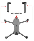 Drone Landing Gear Replacement Front Legs Set With Tools Includes 8 Screws And Wrench Durable ABS Build Easy Install