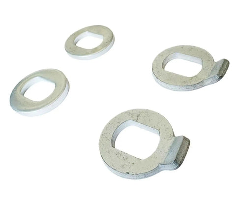 14Mm Hub Motor Nut Kit For High Power E Bikes And E Scooters Built For Real Power With Steel Locknut Serrated Anti Loosening Washer Oil Resistant Rubber Cap And Stainless Steel Cap Washer Fits Torque Arm Axles with resignated anti-loosening washers.