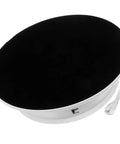 Sleek Electric Rotatable Jewelry Display Stand Turntable With Ultra Smooth Two Speed Rotation And High Capacity Bearing, Black Velvet Top