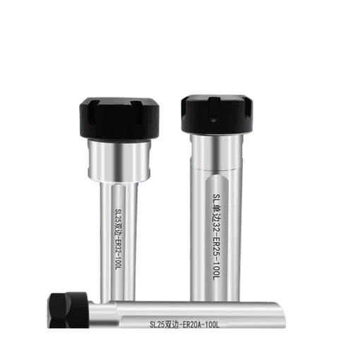 Extended Rod Side Fixed ER Chuck For CNC Lathe And Milling Machine Heavy Duty Workhorse with precision threading and high hardness body
