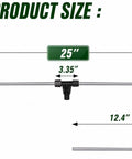 Universal Tractor Sprinkler Parts Kit For Lawn Tractors With Wide Coverage Easy Install Built To Last Compatible With Orbit 58322 And Nelson 818653-4002 Keeps Your Yard Lush With Minimal Fuss, 25in aluminum arm