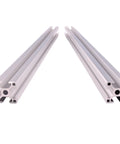 Built Tough 3030 Aluminum Profile Extrusion 2 Pack Anodized Rail For Cnc And 3D Printer Diy Builds Pro Level 500mm Frame Kit with precision grooves