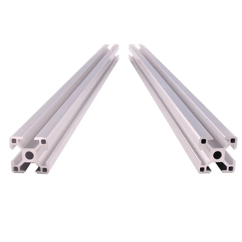 Built Tough 3030 Aluminum Profile Extrusion 2 Pack Anodized Rail For Cnc And 3D Printer Diy Builds Pro Level 500mm Frame Kit with precision grooves
