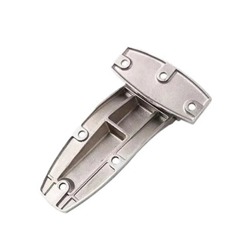 Heavy Duty Stainless Steel Door Hinge Smoother Than Butter For Quiet Swing Rust Resistant Heavy Hitting Hardware angled view