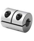 5mm To 5mm Shaft Coupling For CNC Machines And 3D Printers, 25mm Length, 20mm Diameter, Aluminum Alloy, Anodized Finish