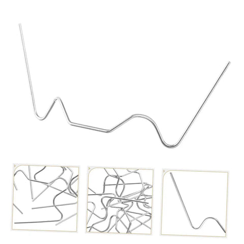 Greenhouse Glass Pane Clips W-Type 100 Pack Polycarbonate Garden Clips For Easy DIY Install And Repair Rust-Resistant W-Clamps For Durable Glass Panels