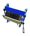 12 Inch Pan And Box Brake For Sheet Metal, Bends Up To 20 Gauge Mild Steel, 9 Inch Working Height, Five Hardened Removable Fingers