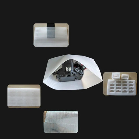 100 Pack White Epe Pearl Foam Pouch Bags For Moving And Shipping Shockproof Cushioning Wrap For Fragile Items And Glassware Protective Packaging Material Lightweight Foam Pouches To Safely Ship Dishes And Crystals