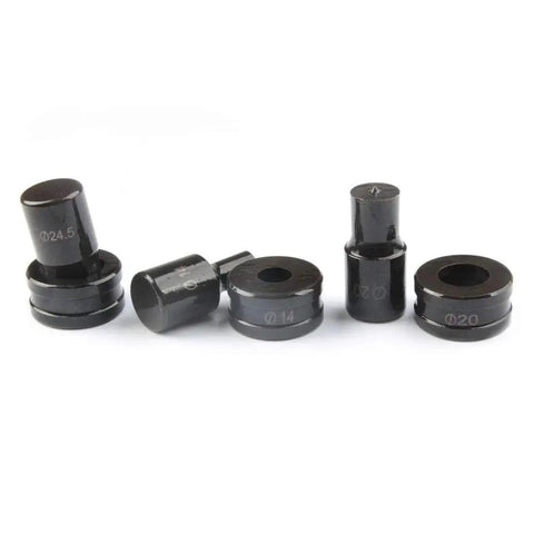 Hydraulic Round Punch Die For CH-70 25mm, Heavy-Duty Punch Tool With Precise Size Range From 4.2mm To 25mm, metal die set on display