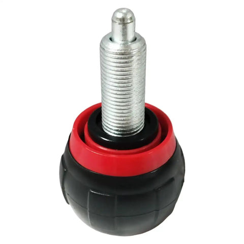 M16 Adjustable Spring Knob Pull Pin Universal Exercise Bike Replacement Parts Heavy Duty Plastic And Metal Fitness Knobs, red and black