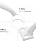 Versatile Outdoor Metal Cabinet Pulls And Door Handles For Fence Gates Dressers Closets And Drawers Dope Durable Weatherproof Hardware