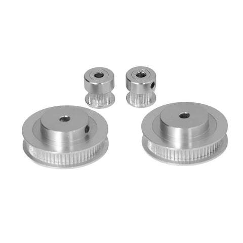 Premium Timing Belt Kit Upgrade Your 3D Printer Milling Machine Rig Featuring Strong Aluminum Build And Precision Keyed Bore Design For Smooth Power Transfer Non Slip Grip On Pulleys That Maximizes Efficiency Plus Energy Savings Performance Daily. aluminum timing pulleys and belt set