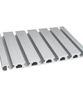 Heavy Duty Premium 20240 T Slot Aluminum Extrusion Profile Rail For Cnc Router And 3D Printer Frame Build, aluminum construction with T-slot design.