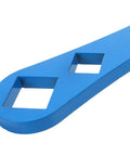 Heavy Duty Oil Drain Screw Removal Tool And 30mm Hexagonal Socket Wrench For Cars showing blue steel, multipurpose design for effective oil changes.