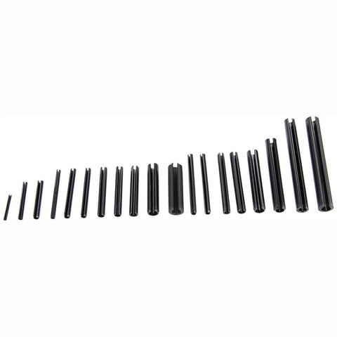 Assorted Roll Pins Kit Slotted Spring Dowel Pins 450 Piece Set In Plastic Storage Case For Cogs Wheels And Mechanical Projects