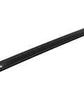 Wingbar Evo Roof Rack Load Bar 50 Inch Black With WindDiffuser Technology For A Quieter Ride And Less Drag TrailEdge Aerodynamics
