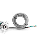 Photoelectric Rotary Encoder With Hollow Shaft 5 24V ABZ 3 Phase, cable detail visible.