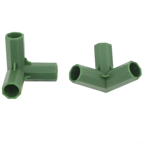 Heavy Duty 11mm PP Plastic Greenhouse Frame Connectors 20 Pack Joint Brackets For Garden Frames Cold Frames And Flower Stands Built Tough Weatherproof Easy Assembly Durable Support