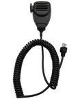 Handheld Speaker With Mic Hanger For Kenwood Radios 8 Pin RJ45 Compatible With TK-630 TK-730 TK-750 Coiled Cord