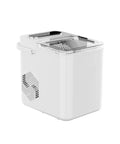 Top Notch Countertop Ice Maker Chills Out Daily With Twenty Six Pounds Of Crisp Cubes Includes Free Scoop Storage Bin For Home RV Camping Tailgates And Backyard Hangouts No Fuss Setup, compact white design.