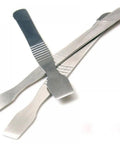 Three pry tools from the 5 Piece Pro Flathead Pry Tool Set For Screen Opening And Repairs, showing stainless steel material and flathead design.