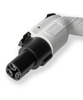 SAE J1772 To Nacs Electric Vehicle Charger Adapter Conversion Plug black connector with ergonomic grip for easy use.