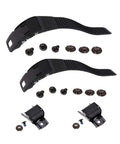 Replacement Roller Skate Strap Set, 2 Pack Inline Skate Buckles With Screws, Durable PVC Energy Straps and screws layout