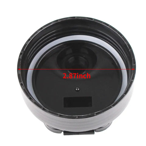 Top view of lid for Two Pack 20 Ounce Sport Bottles With Lids For MyBlend Blenders Replacement Cups Fits BLSTPB And BLSTP2 Models