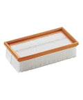 Flat Pleated Dust Extractor Filter For Turbo I And II, PES Nano Coated For Wet And Dry Use, OEM Compatible, High Efficiency Filtration