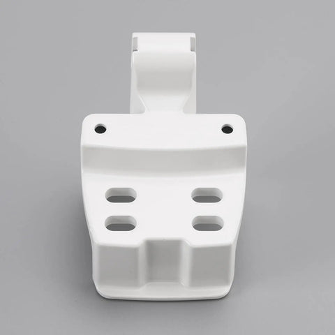 Polar White Awning Arm Top Mounting Bracket Kit For Dometic 3308106.00B, replacement bracket for RV models 8271000 to 8483000.