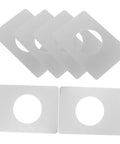 Stainless Steel Door Reinforcement Plate Set 6 Pieces No Drilling Deadbolt Cover And Repair Panel For Apartment Doors Keepin It Secure