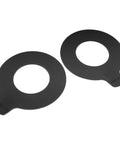 Heavy Duty Excavator Pin Shim Kit 2 Pack With Round Rubber Washers For Digger Gasket And Boom Bushing Replacement Vibration Dampening Pads Industrial Parts, black rubber washers