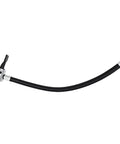 Flexible 30cm Tire Inflator Extension Hose With Auto Locking Chuck For Cars Trucks Motorcycles Road And Mountain Bikes Air Pump Adapter Reaches Awkward Valve Stems No Sweat Inflation Effortless Straight Up Solid Gear Setup, black braided hose