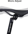 Extra Long 440mm Aluminum Bike Seat Post Replacement For BMX MTB And E-Bikes 25.4/27.2/28.6/30.9/31.6mm with Micro Adjust feature
