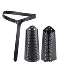 Men's Medieval Viking Gladiator Armor Set With Shoulder Pauldron Bracers Arm Guards Belt One Size Adjustable For Cosplay And LARP Durable