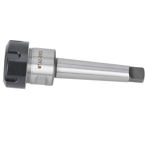Collet Chuck Holder For CNC Lathe And Milling Machines, High Speed Steel Taper Shank Tool Holder, 1 To 16mm Clamping Range, Compatible With MTA2 Tooling System, Rock Solid Grip, Low Vibration, High Precision, ER25 MTA2 tool holder