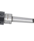 Heavy Duty High Speed Steel Collet Chuck Holder For Mta2 Er25 Lathes With 1 To 16mm Clamping Range showing side view of the tool.