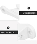Close-up of Stylish Universal Nylon RV Door Catch With Fixed Hook for Easy Setup and Secure Hold Inside Your Camper Or Motorhome Adds Sleek Modern Upgrade.