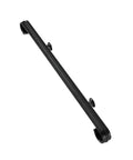 Top Notch Three Foot Aluminum Handrail Kit With Rust Proof Slick Matte Black Finish For Indoor Outdoor Stairs Decks And Landings Smooth No Hassle Mounting Setup, 3 foot aluminum rail with predrilled brackets.