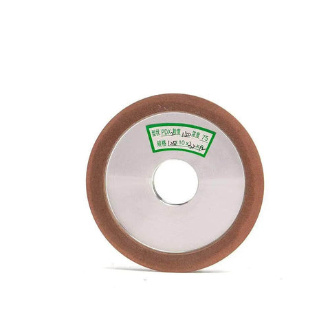 Five Diamond Grinding Wheel Cutter Grinder For Carbide Metal 125x32x8x8 150 To 400 Grit Pro Grade High Hardness 45 Degree Edge