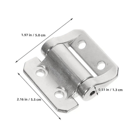 Soft Close Metal Cabinet Door Hinge With Damping High Torque 3 Nm Thickened Zinc Alloy Silver Finish dimensions shown