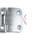 Tough As Nails Drop Right In Front Door Hinge Replacement with stainless steel finish, designed for easy installation in vehicles.