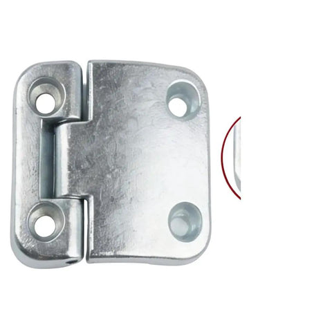 Tough As Nails Drop Right In Front Door Hinge Replacement with stainless steel finish, designed for easy installation in vehicles.