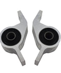 Front Left And Right Control Arm Bushing Replacement Kit For Subaru Forester Outback Legacy Models 1998 1999 2000 2004 2005 2009 20201AC110 20201AC100 Heavy Duty Front Suspension Upgrade For A Smoother Ride, pair of black rubber bushings