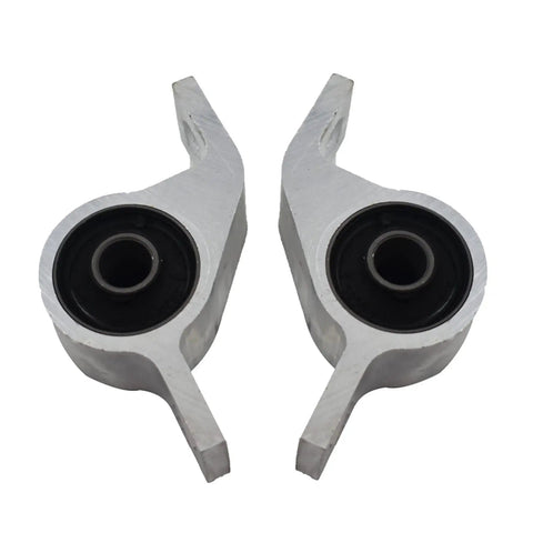 Front Left And Right Control Arm Bushing Replacement Kit For Subaru Forester Outback Legacy Models 1998 1999 2000 2004 2005 2009 20201AC110 20201AC100 Heavy Duty Front Suspension Upgrade For A Smoother Ride, pair of black rubber bushings