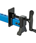 Close-up of 60-Inch Bar Clamps For Woodworking, Lightweight Aluminum, General Use, Built-In Hook Locks, Heavy-Duty Grip, Fits Up To 3/4 Inch
