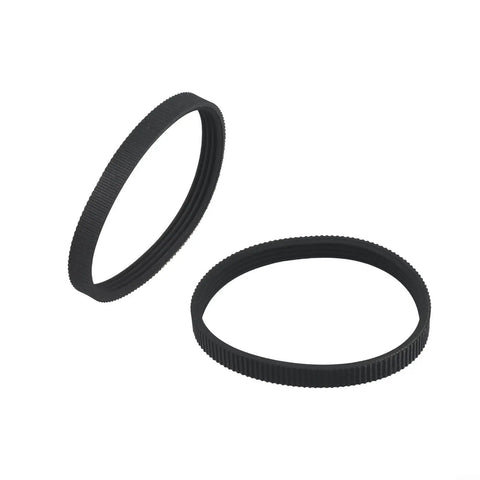 2 Pack Rubber Planer V-Drive Belt 1911B Double Cog, Reduces Clutch Heat For Electric Planers, Flywheel Replacement, Black