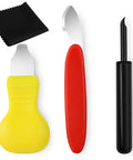 Watch Back Removal Tool Kit For Battery Replacement And Case Opening With Pro Grade Sharp Blade And Comfortable Handle Includes Rag Easy To Use Opener Set For Accessories Repair